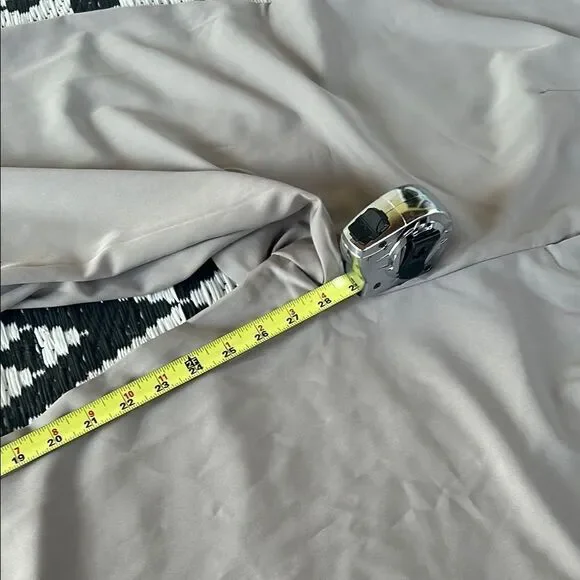 Pink Lily tan  Wide Leg Pants with Flat Waistband   E - Picture 8 of 9